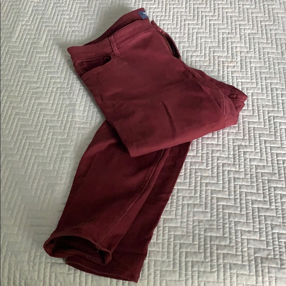 Old Navy Rockstar Skinny Jeans | Maroon